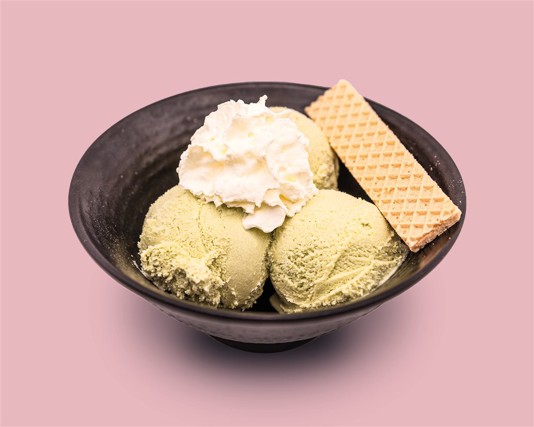 Matcha-Eis